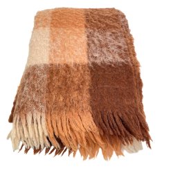 Brun Glen Cree vintage mohairplaid