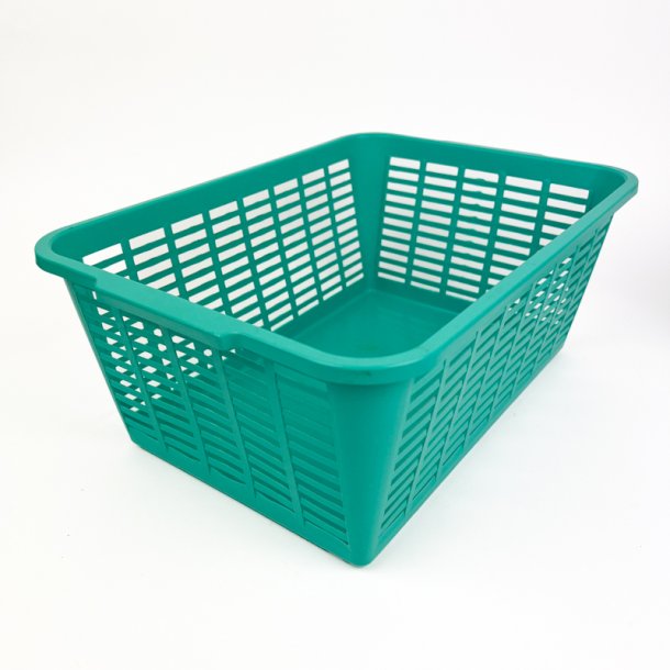Turkis retro plastikkasse