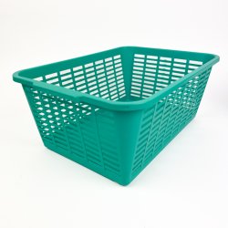 Turkis retro plastikkasse