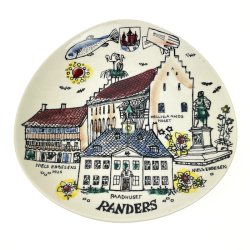 Stavangerflint vintage Randersplatte