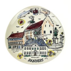 Stavangerflint vintage Randersplatte