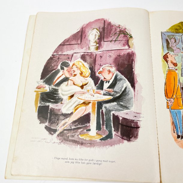 Humoristisk vintage Playboy-tegnebog