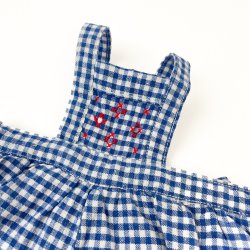 Bl�ternede vintage pludderbukser til dukke