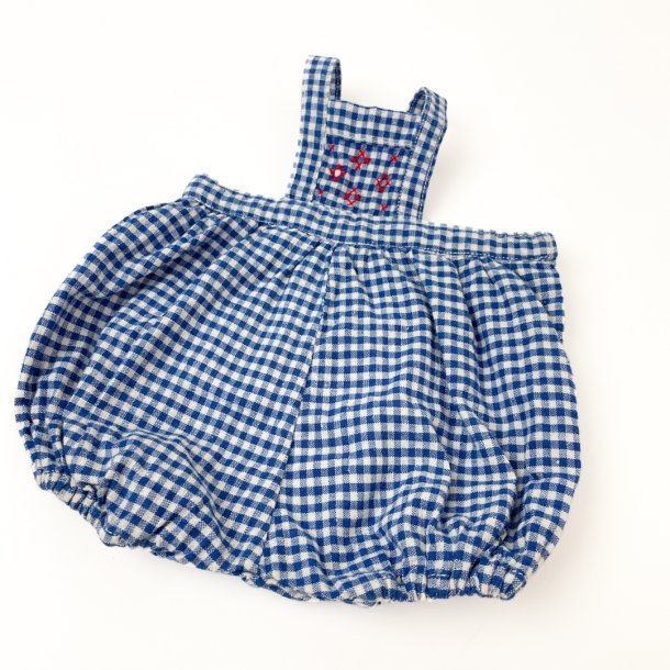 Blternede vintage pludderbukser til dukke