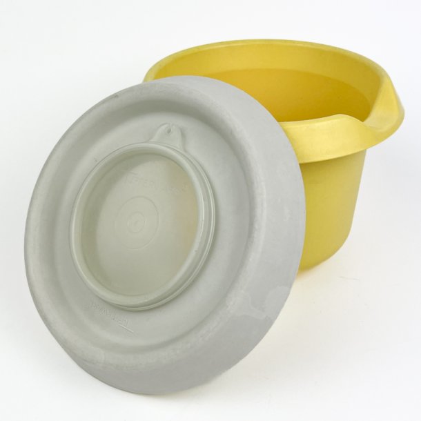 Gul retro Tupperware sk�l