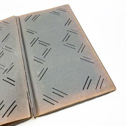 Postkortalbum med jugenddekoration