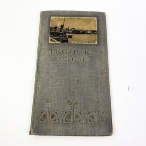 Postkortalbum med jugenddekoration