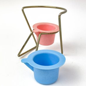 Retro Puppentpfchen mit Stuhl