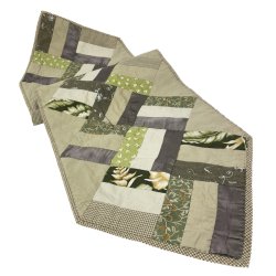 Patchwork-Tischlufer in Grntnen 