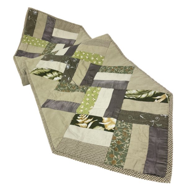 Patchwork-Tischlufer in Grntnen 