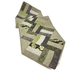 Patchwork-Tischlufer in Grntnen 