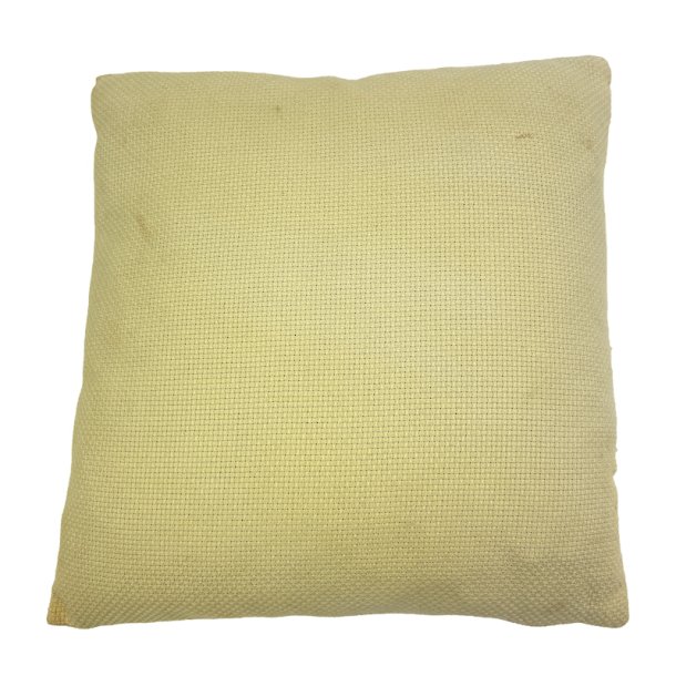 H�ndbroderet vintage pyntepude
