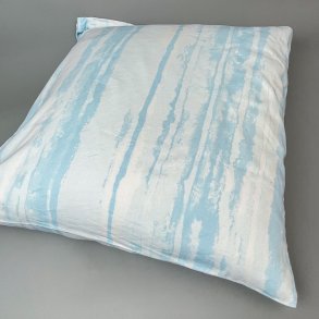 Vintage pudebetrk i lysebl