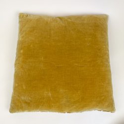 Broderet farverig vintage pyntepude