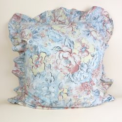 Blomstret vintage pudebetr�k
