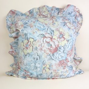 Blomstret vintage pudebetr�k