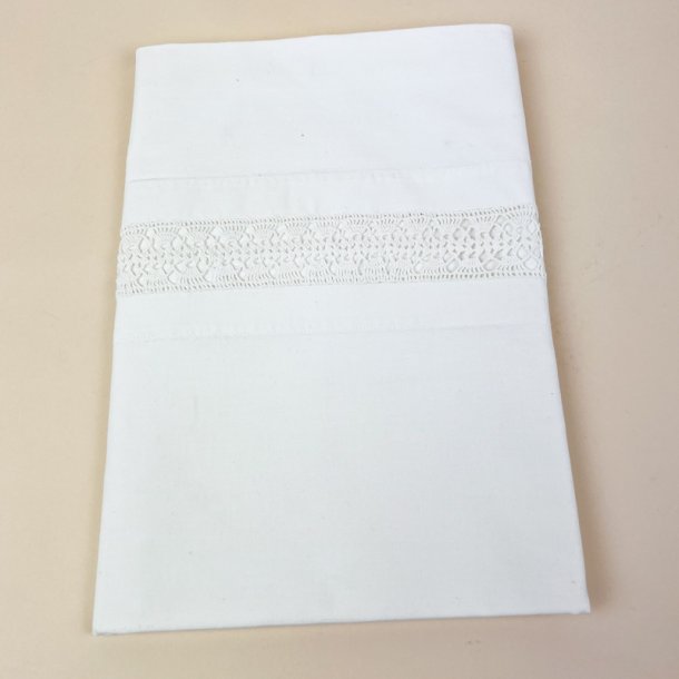 Vintage pudebetr�k med h�klet mellemv�rk
