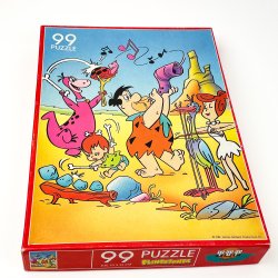 Flintstones vintage puslespil