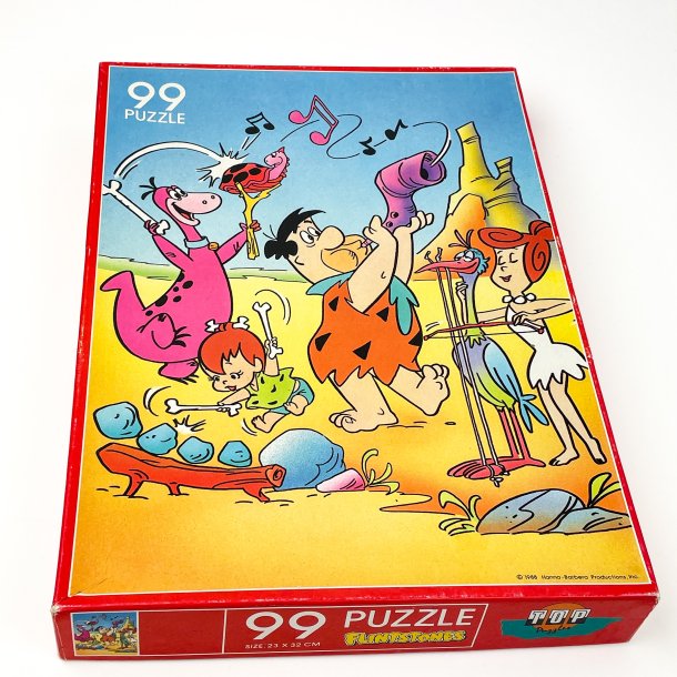 Flintstones vintage puslespil