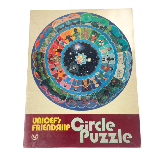 Vintage UNICEF puslespil