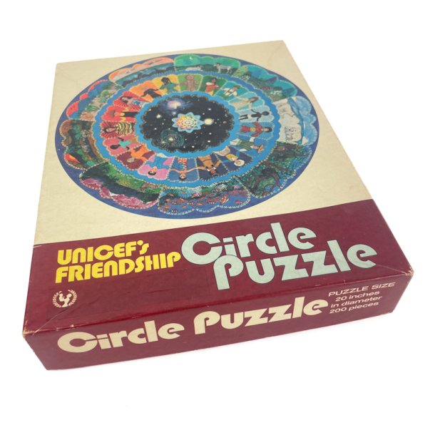 Vintage UNICEF puslespil
