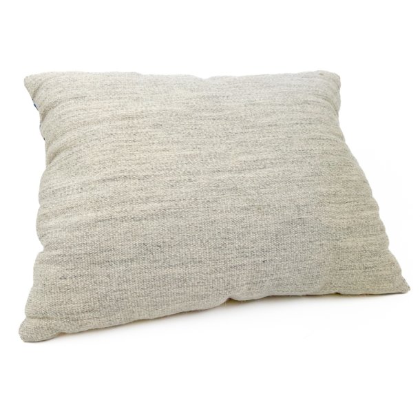 Bl� m�nstret vintage pyntepude