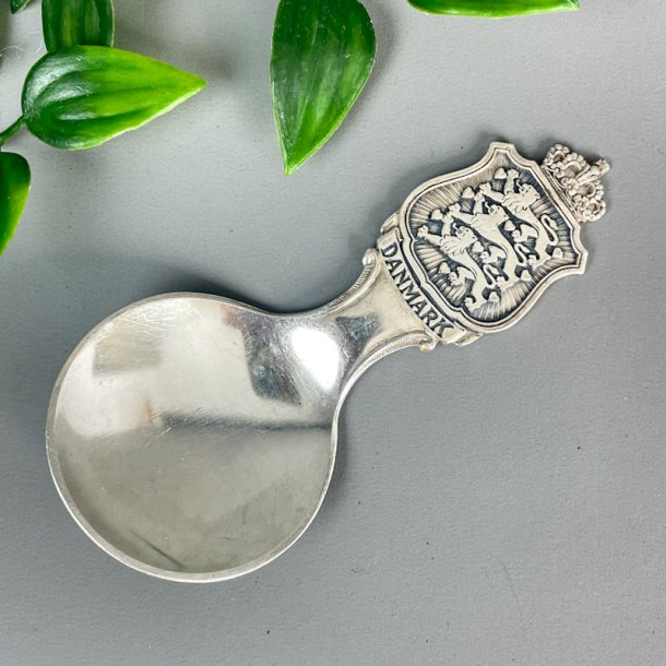 Vintage Danmarksske i s�lvplet