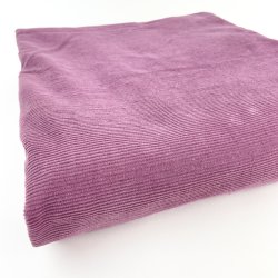 Lila Babycord aus den 70er Jahren - 240 cm