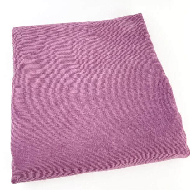 Lila Babycord aus den 70er Jahren - 240 cm