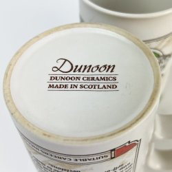  To vintage Dunoon stjernetegnskrus