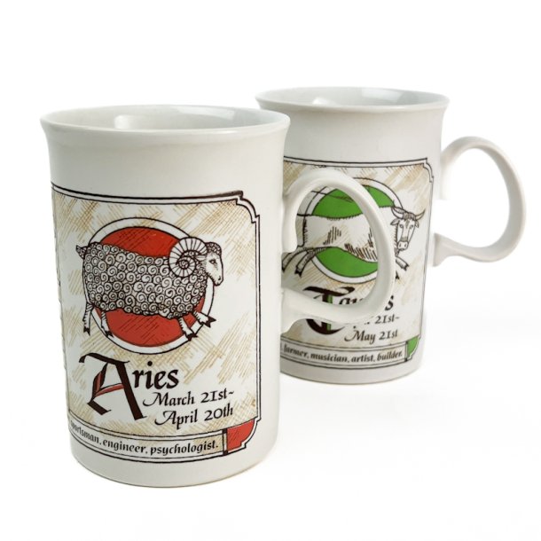  To vintage Dunoon stjernetegnskrus