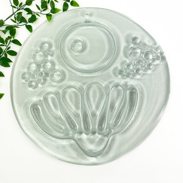 Holmegaard Sommer Glasrelief  Design Per Ltken, 1975