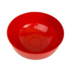 Rote Retro-Rosti Schssel - 3L