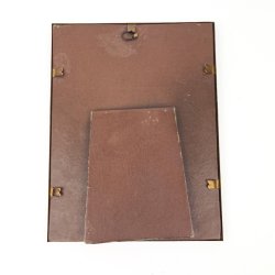Elegant vintage messingramme