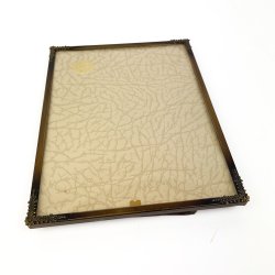 Elegant vintage messingramme