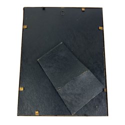 Patineret vintage messingramme - 20 x 25 cm