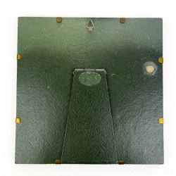 Broderet vintage billede ramme