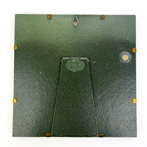 Broderet vintage billede ramme