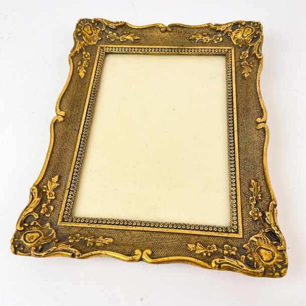 Vintage goldfarbener Rahmen