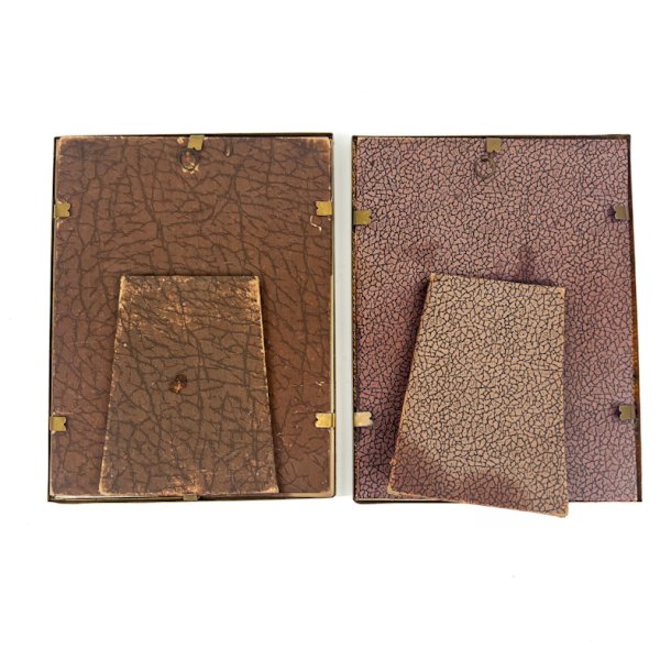 To vintage billedrammer - 13x17 cm