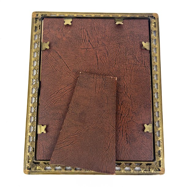 Gylden vintage billedramme