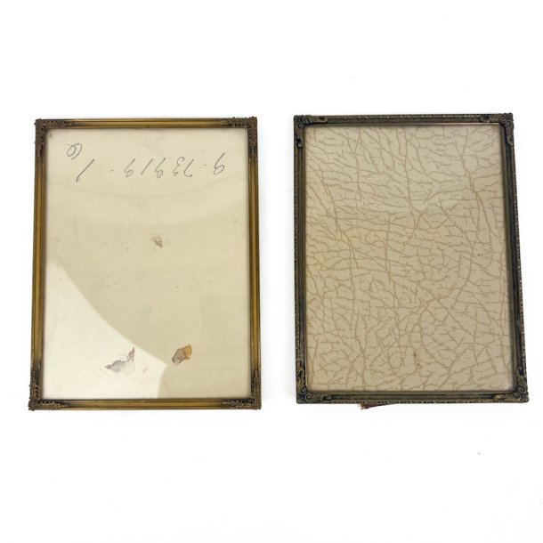 To vintage billedrammer - 13x17 cm