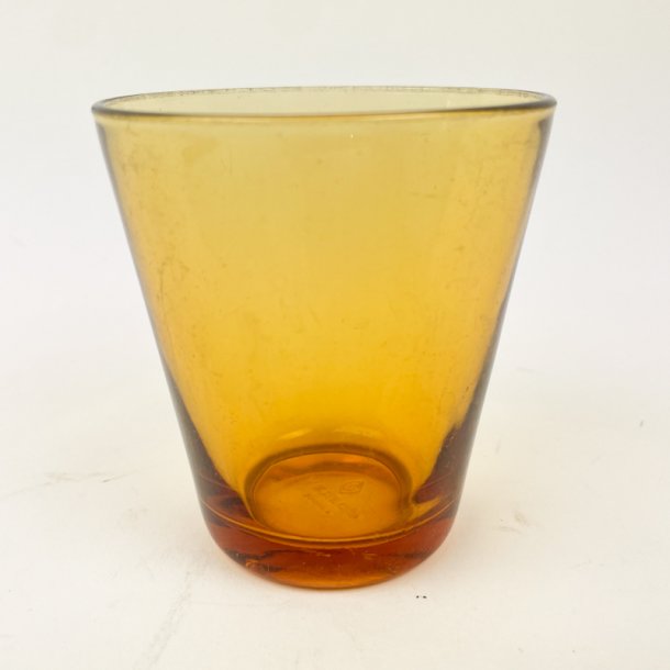Ravfarvet retro glas