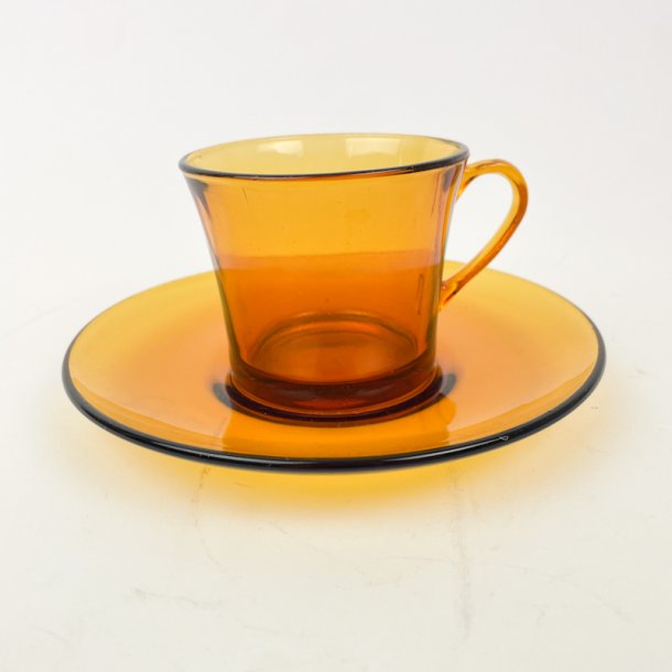 Ravfarvet retro kaffekop
