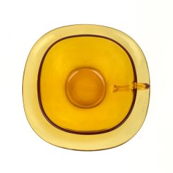 Ravfarvet retro tekop