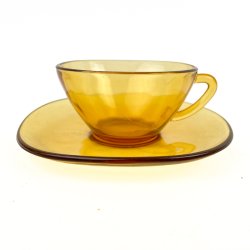 Ravfarvet retro tekop