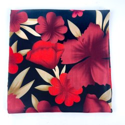 Rotes Vintage Satin Tuch