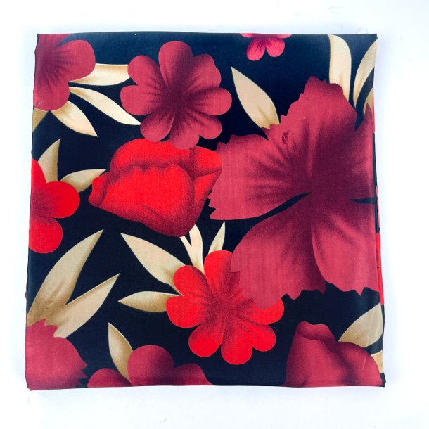 Rotes Vintage Satin Tuch