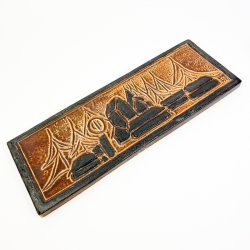 Retro keramik relief