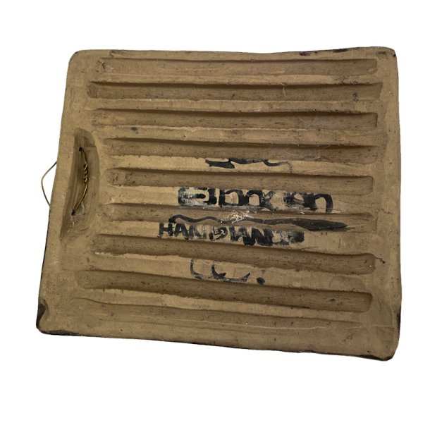 Elbogen retro keramikrelief � mor og barn